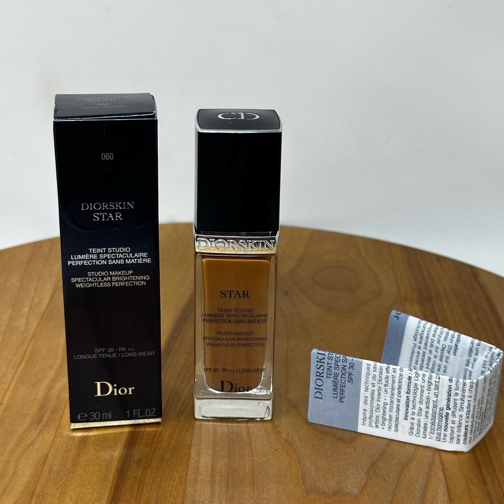 Dior Diorskin Star Studio Makeup SPF30 Long Wear #060 Mocha NEW